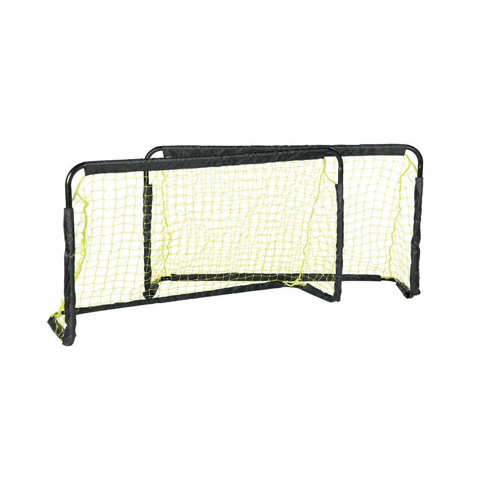 AWTools Voetbaldoel set van 2 met stevig frame 120x70x40 cm