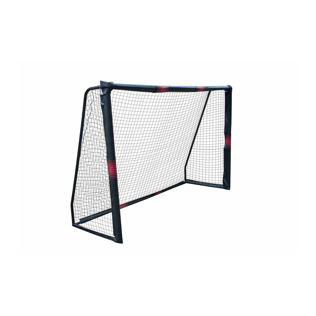 AWTools Voetbaldoel met stalen frame en schuimrubber 180x120x60 cm