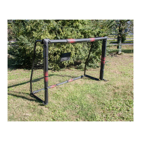 AWTools Voetbaldoel met stalen frame en schuimrubber 180x120x60 cm