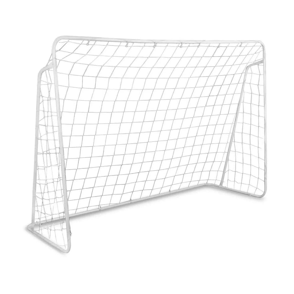 AWTools Voetbaldoel met PE-net en doelmat 245x155x80 cm