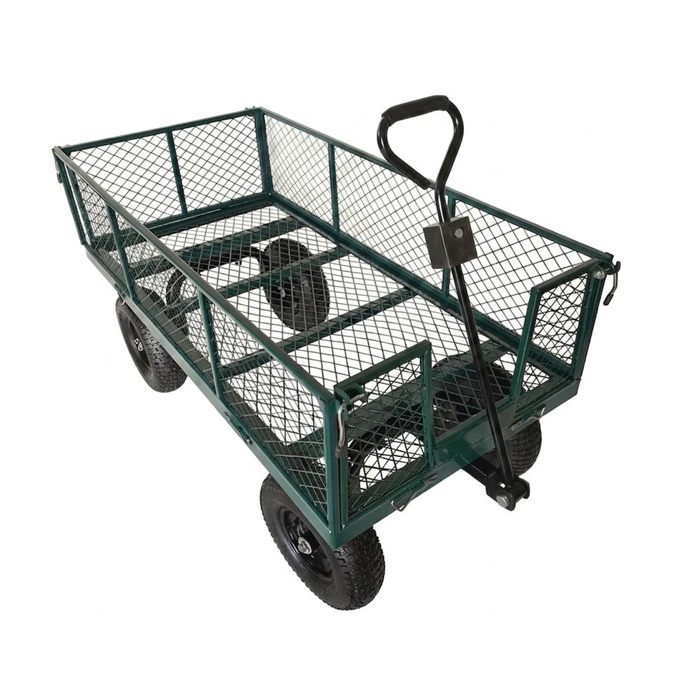 AWTools Tuinwagen transportwagen 500 kg 123,5x61,5x103,5cm