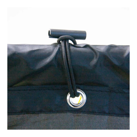 AWTools Voetbaldoel met stevig staalframe en PE-net 213x153x76 cm