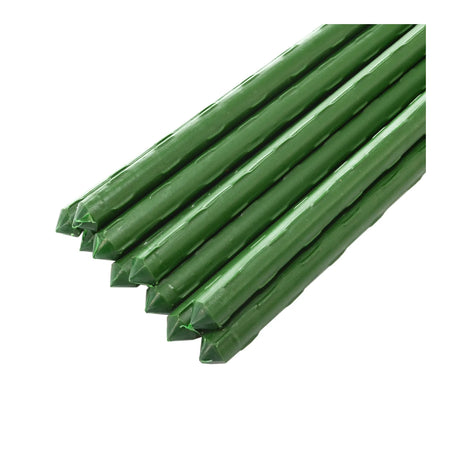 AWTools stalen tuinstokken voor plantenondersteuning 11 mm x 180 cm 10 stuks