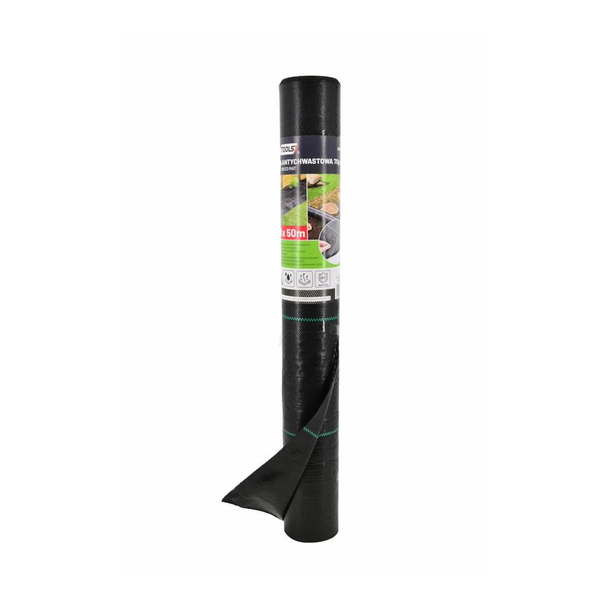 Onkruidwerend doek 90 g/m² 1,1 x 50 m zwart
