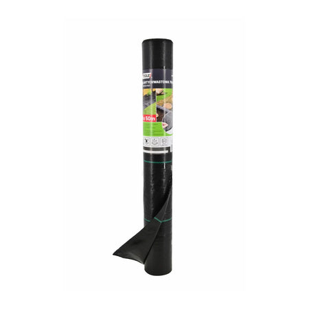Onkruidwerend doek 90 g/m² 1,1 x 50 m zwart