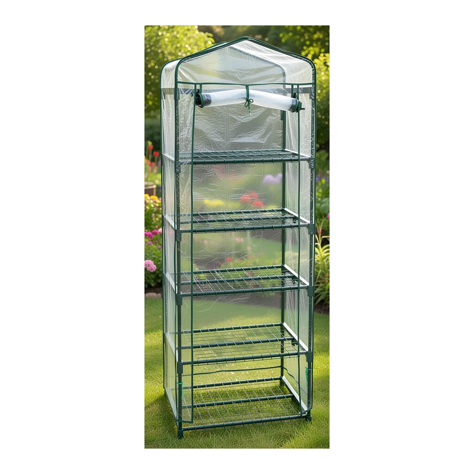 AWTools Foliekas met 5 niveaus 69x49x192cm