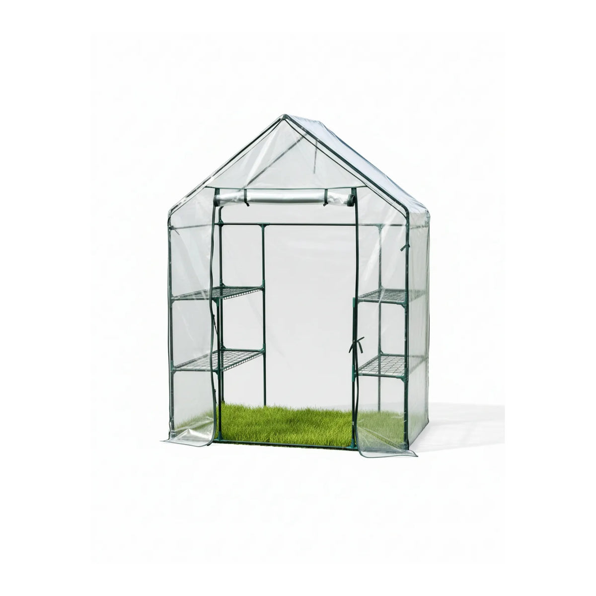 AWTools Foliekas met 4 planken 140x71x195cm