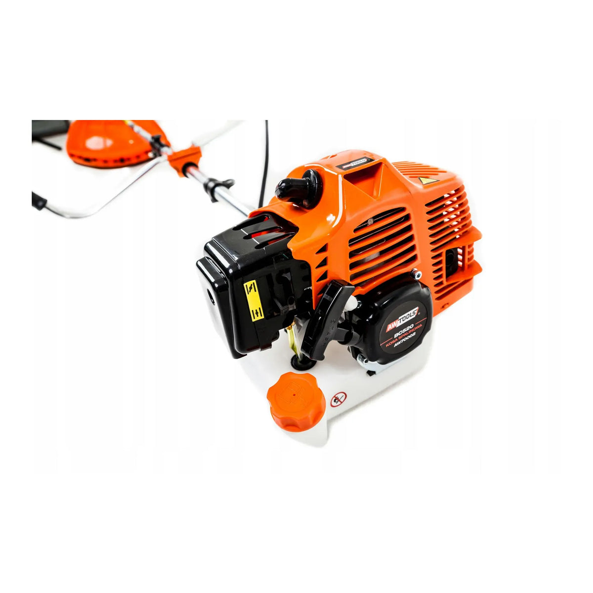 AWTools Spalinowa bosmaaier met metalen mes en draadkop 3,0PK 52cc