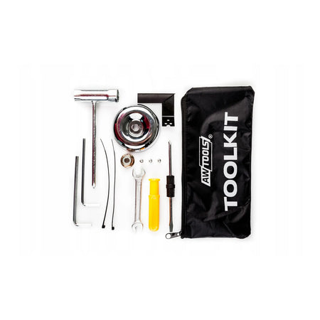 AWTools Spalinowa bosmaaier met metalen mes en draadkop 3,0PK 52cc