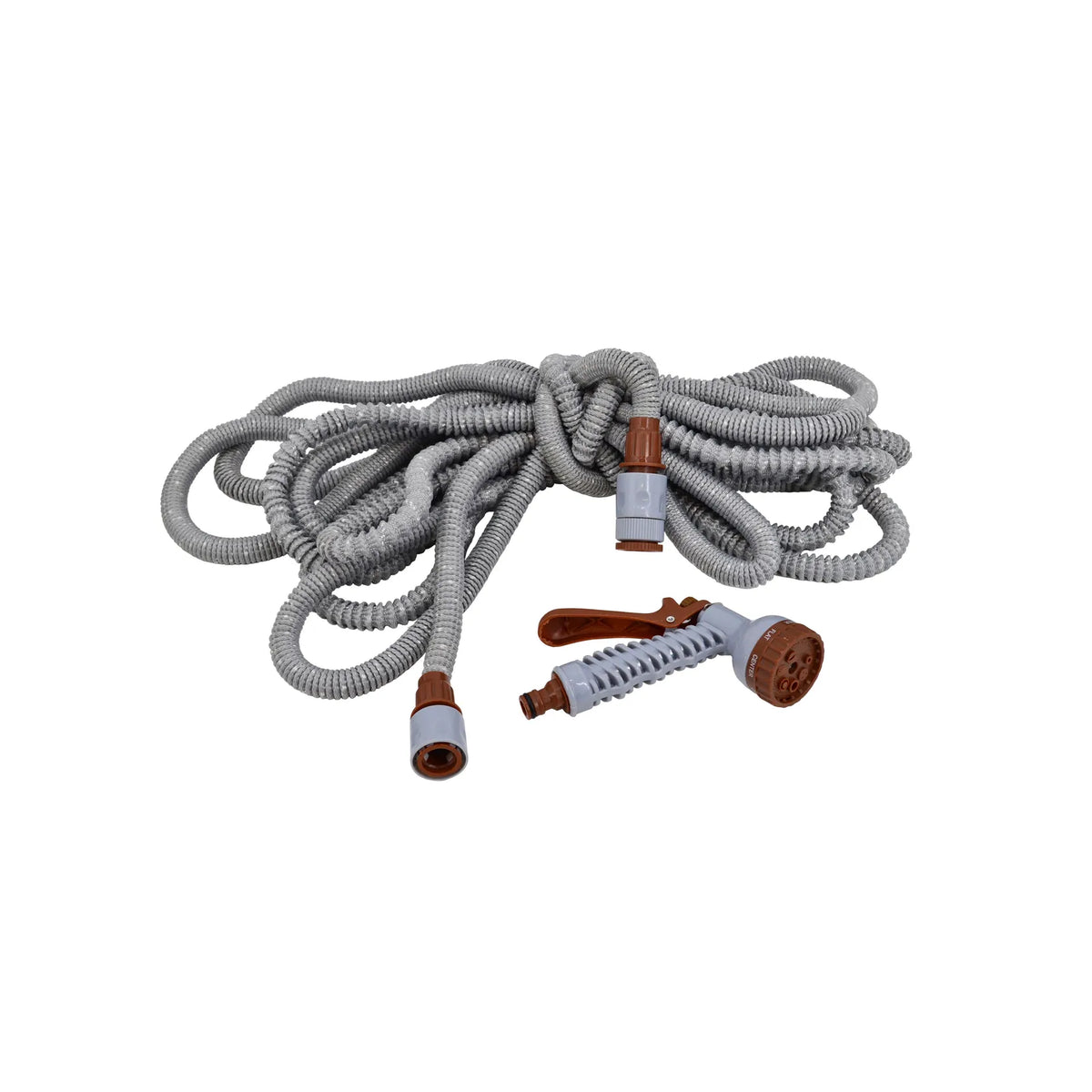 AWTools Uittrekbare tuinslang 7,5-30 meter met sproeipistool 7 functies