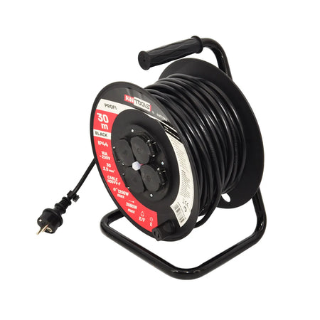 AWTools verlengsnoer op haspel 40m 16 A IP44