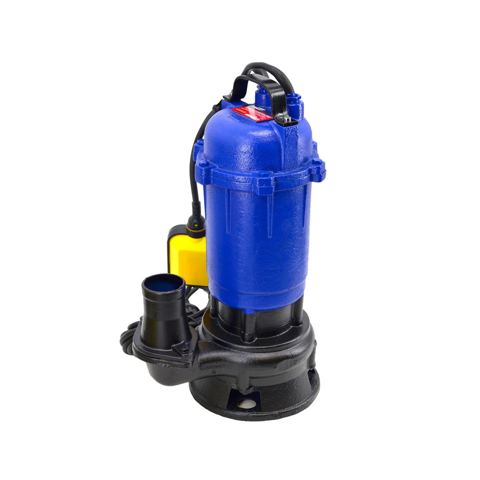 AWTools Dompelpomp voor vuil water met versnipperaar en vlotterschakelaar 1050W