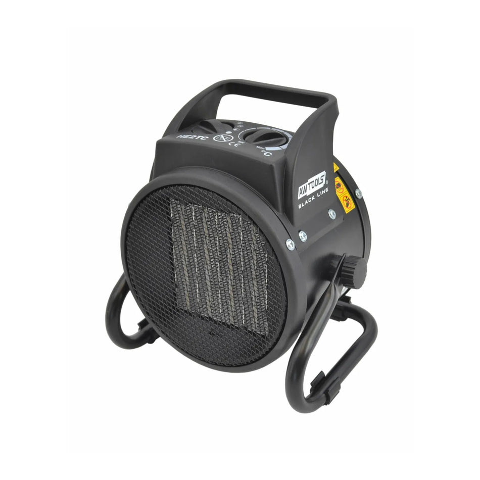 Elektrische kachel buis ceramic 2 kW HE2TC Black Line