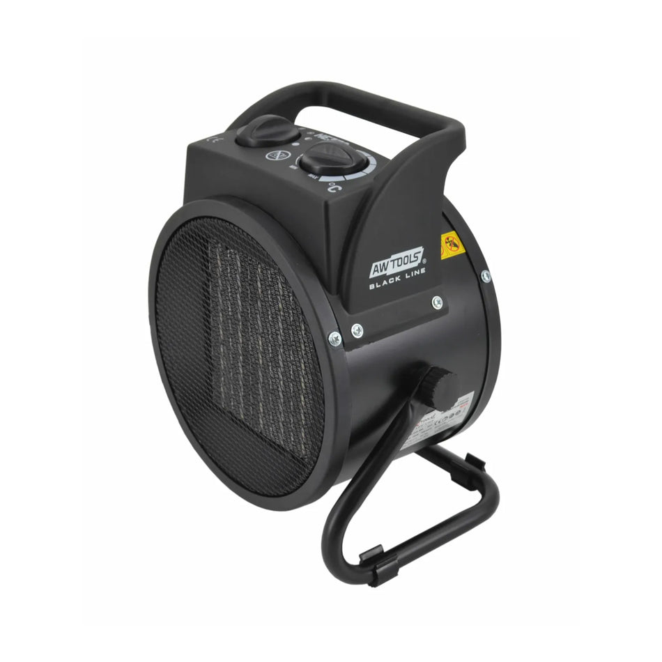 Elektrische buisverwarmer Ceramic 3 kW HE3TC Black Line