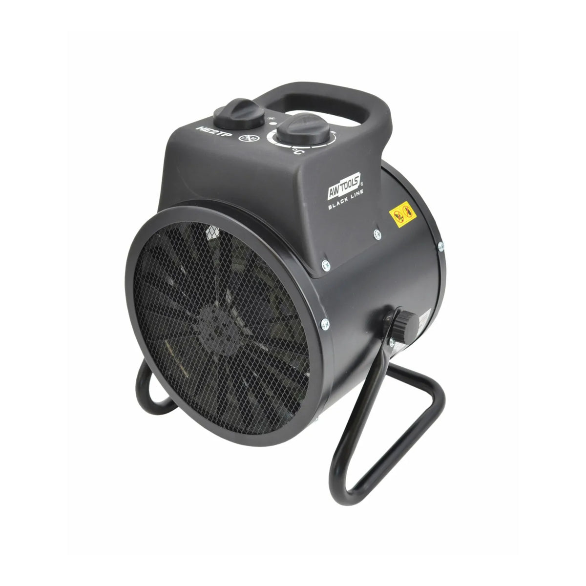 Elektrische buisverwarmer Prof 2 kW HE2TP Black Line