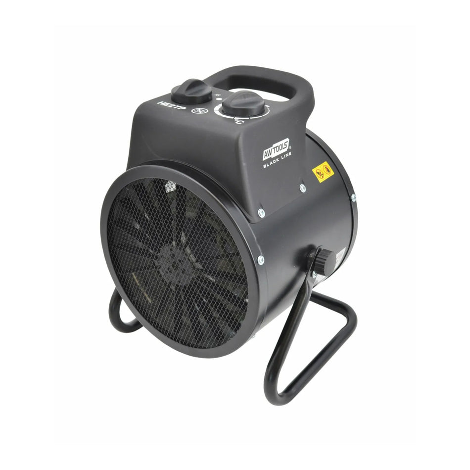 Elektrische buisverwarmer Prof 2 kW HE2TP Black Line