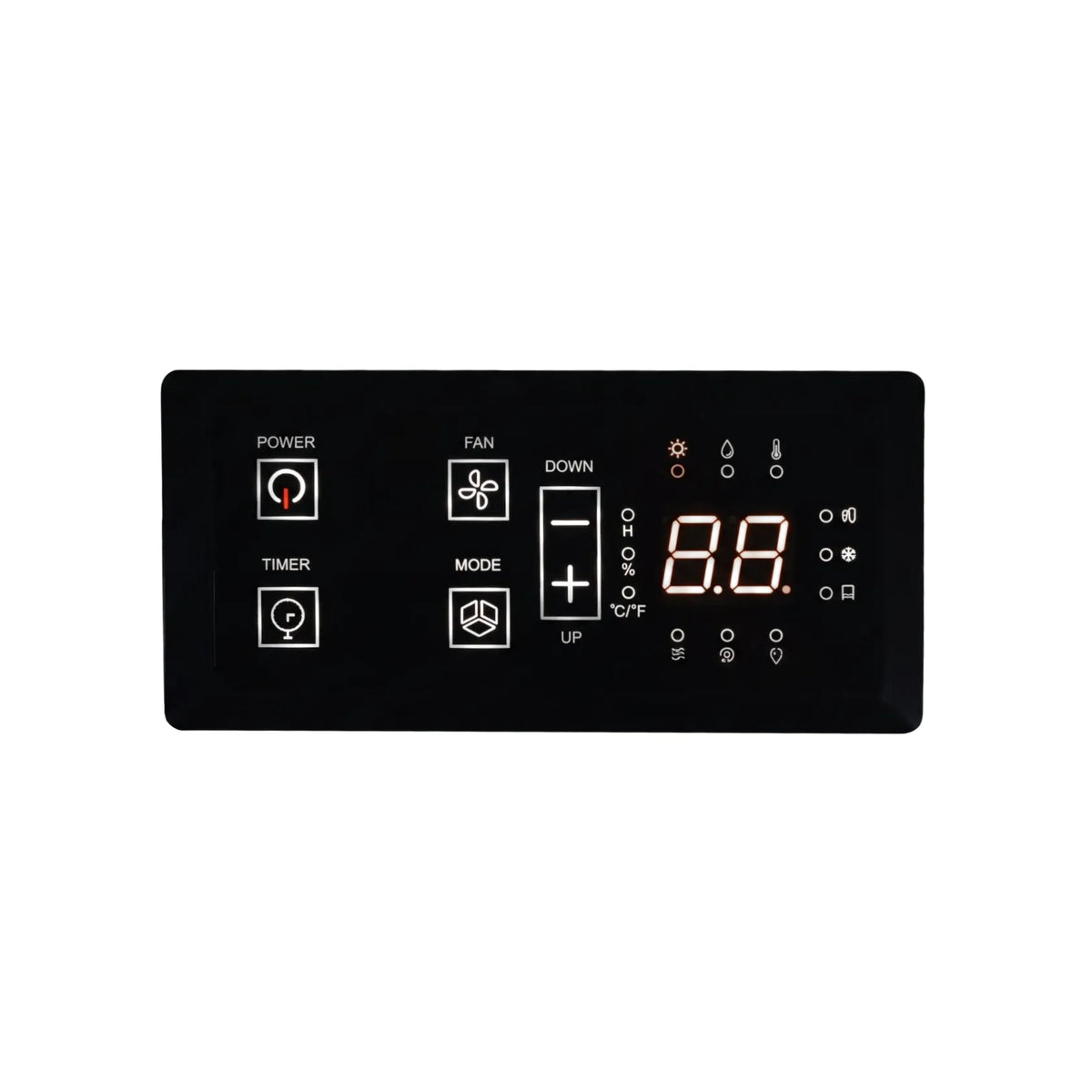 AWTools Luchtontvochtiger Black Line DHS50 50 liter per 24 uur
