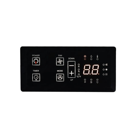 AWTools Luchtontvochtiger Black Line DHS50 50 liter per 24 uur