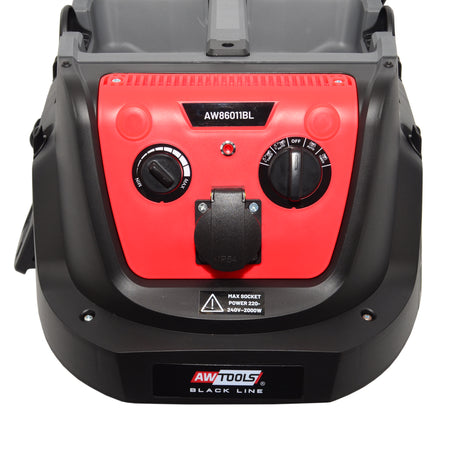 AWTools Werkplaatsstofzuiger Black Line 1600 W 40 liter