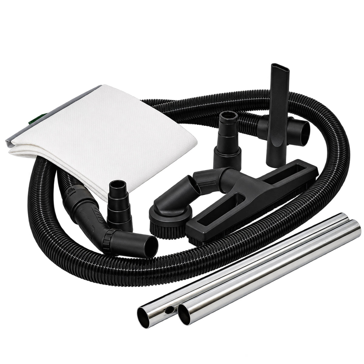 AWTools Werkplaatsstofzuiger Black Line 1600 W 40 liter
