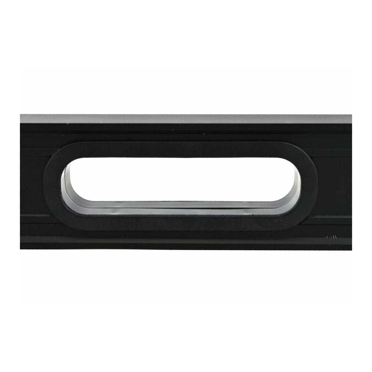 AWTools Aluminium waterpas zwart 200 cm met magneten en handgrepen