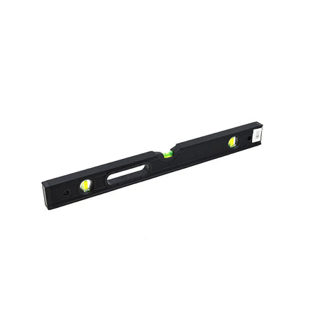 AWTools Aluminium waterpas zwart 200 cm met magneten en handgrepen