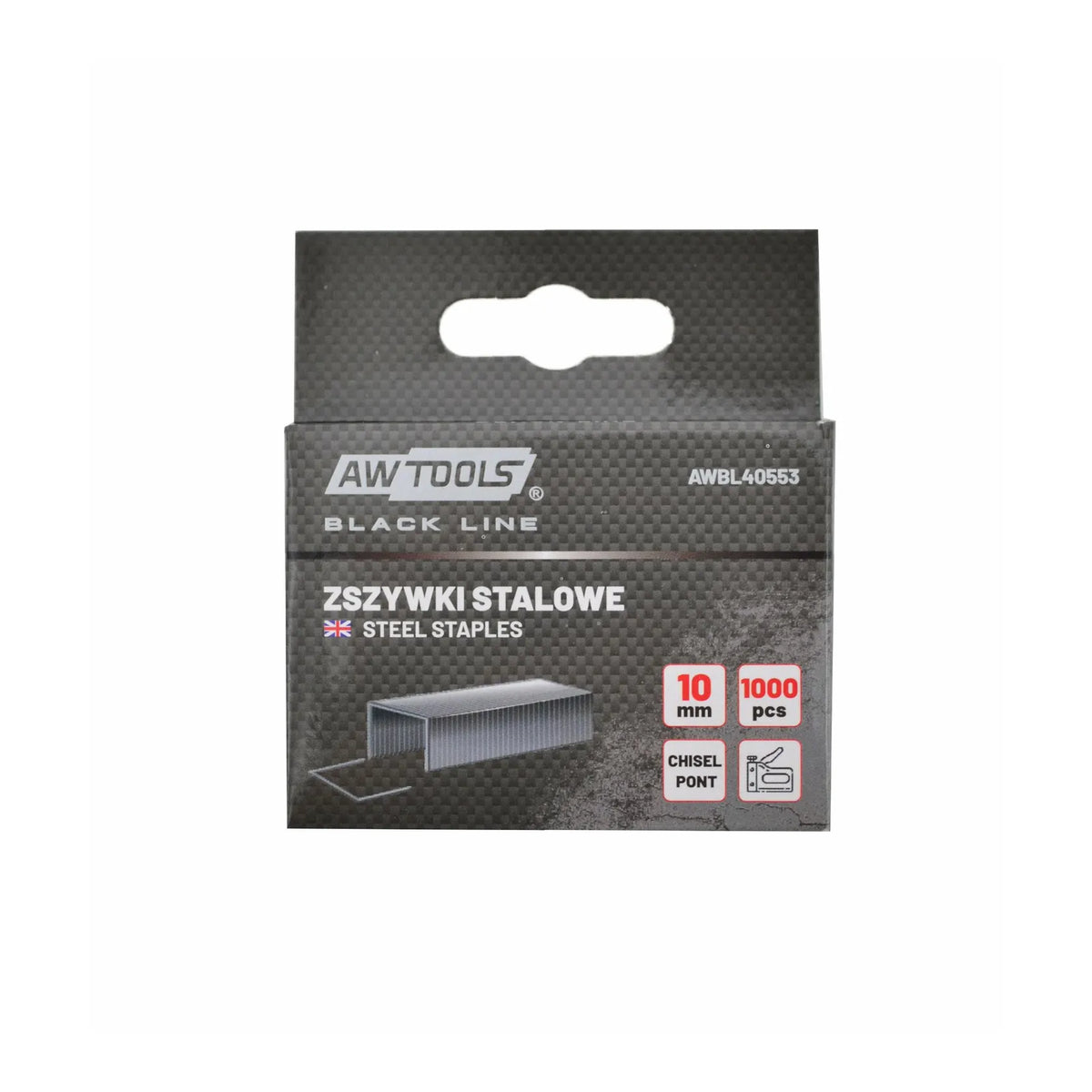 AWTools Zszywki verzinkt 6 mm x 11,4 mm 1000 stuks