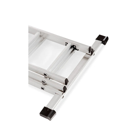 AWTools Aluminium drie-elementen ladder Basic 3x11 sporten 150 kg