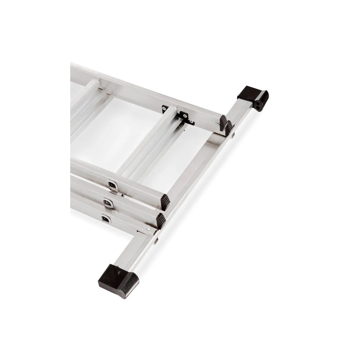 AWTools Aluminium multifunctionele ladder 3x7 sporten 150 kg draagvermogen