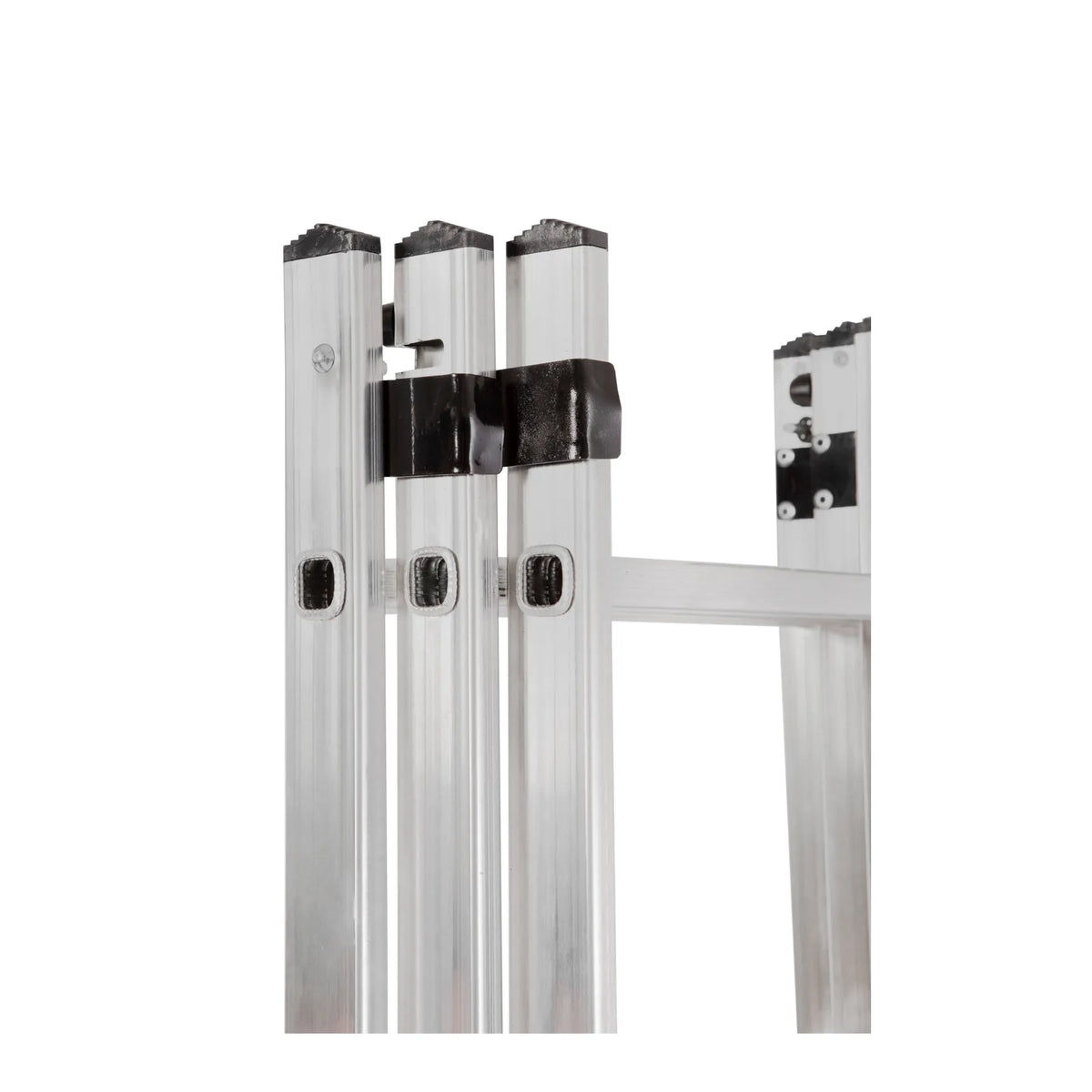 AWTools Aluminium multifunctionele ladder 3x7 sporten 150 kg draagvermogen