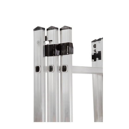 AWTools Aluminium drie-elementen ladder Basic 3x11 sporten 150 kg
