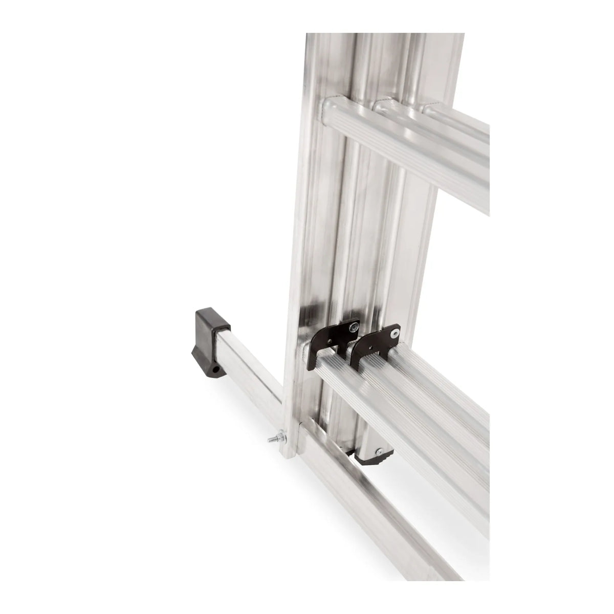AWTools Aluminium multifunctionele ladder 3x7 sporten 150 kg draagvermogen