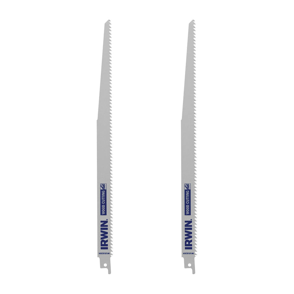 IRWIN Zaagblad voor zagen reciprozaag hcs 305mm /2 stuks