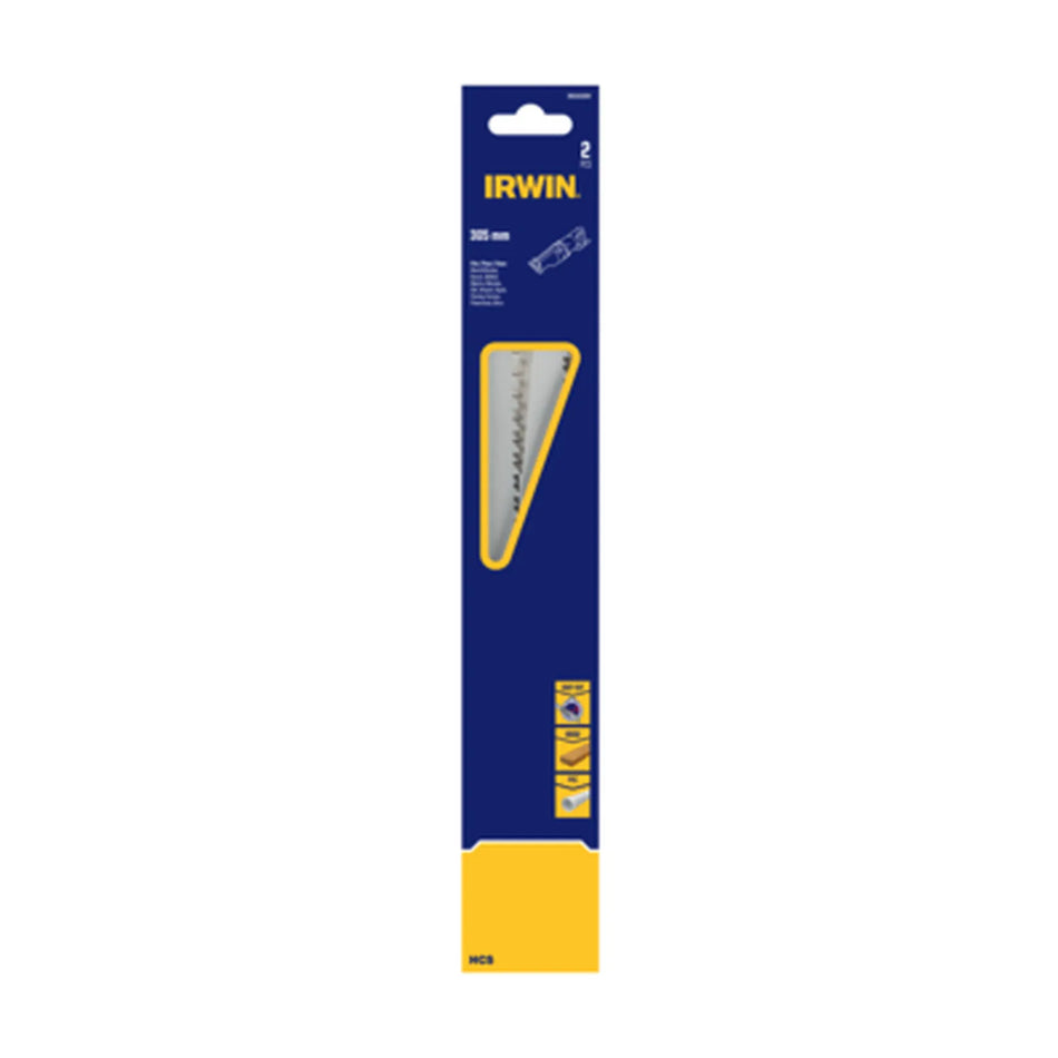 IRWIN Zaagblad voor zagen reciprozaag hcs 305mm /2 stuks