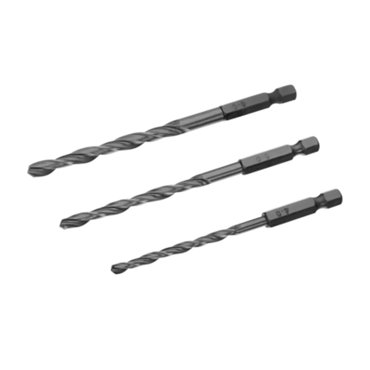IRWIN Boor metaal hss hex 1/4" set 3 stuks