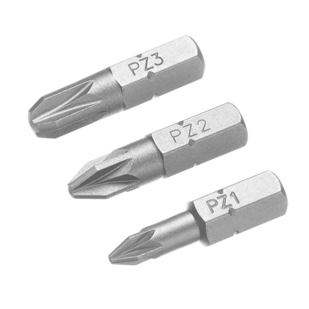 IRWIN Bits set 3 stuks pz1 pz2 pz3 /25mm