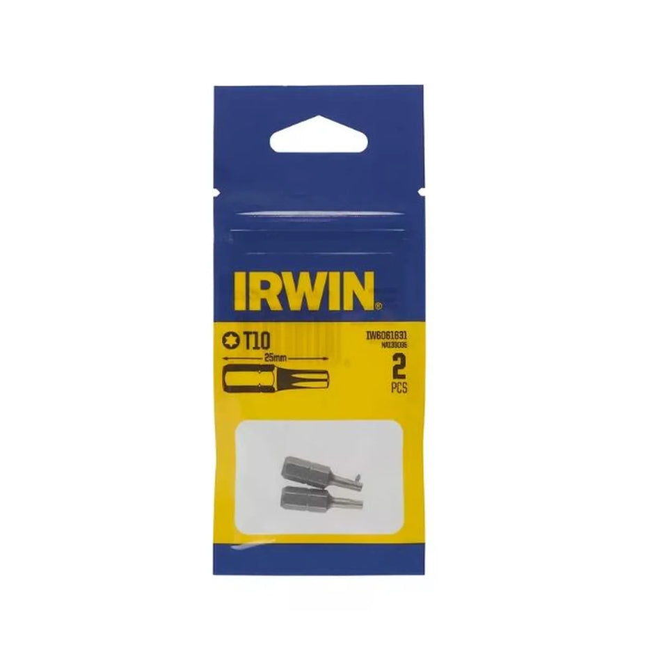 IRWIN Bit t10 x 25mm/2 stuks