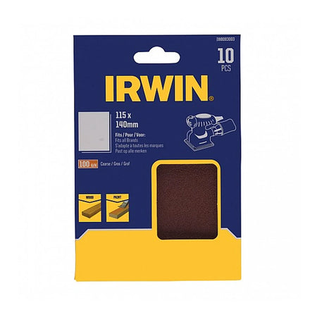 IRWIN Schuurpapier vellen 115 x 140mm p100 /10 stuks