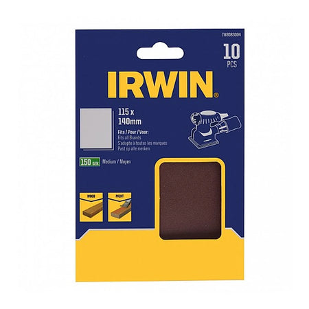 IRWIN Schuurpapier vellen 115 x 140mm p150 /10 stuks