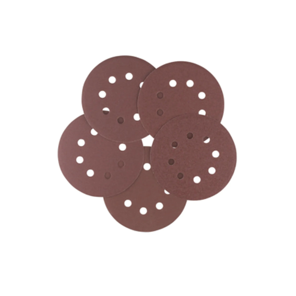 IRWIN Schuurschijf schuur perforatie 125mm p 60(x1), 80(x1), 120(x2), 180(x1) /5 stuks
