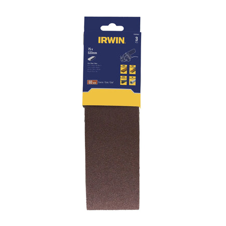 IRWIN Pasy eindloze 75mm x 533mm p 60 /3 stuks