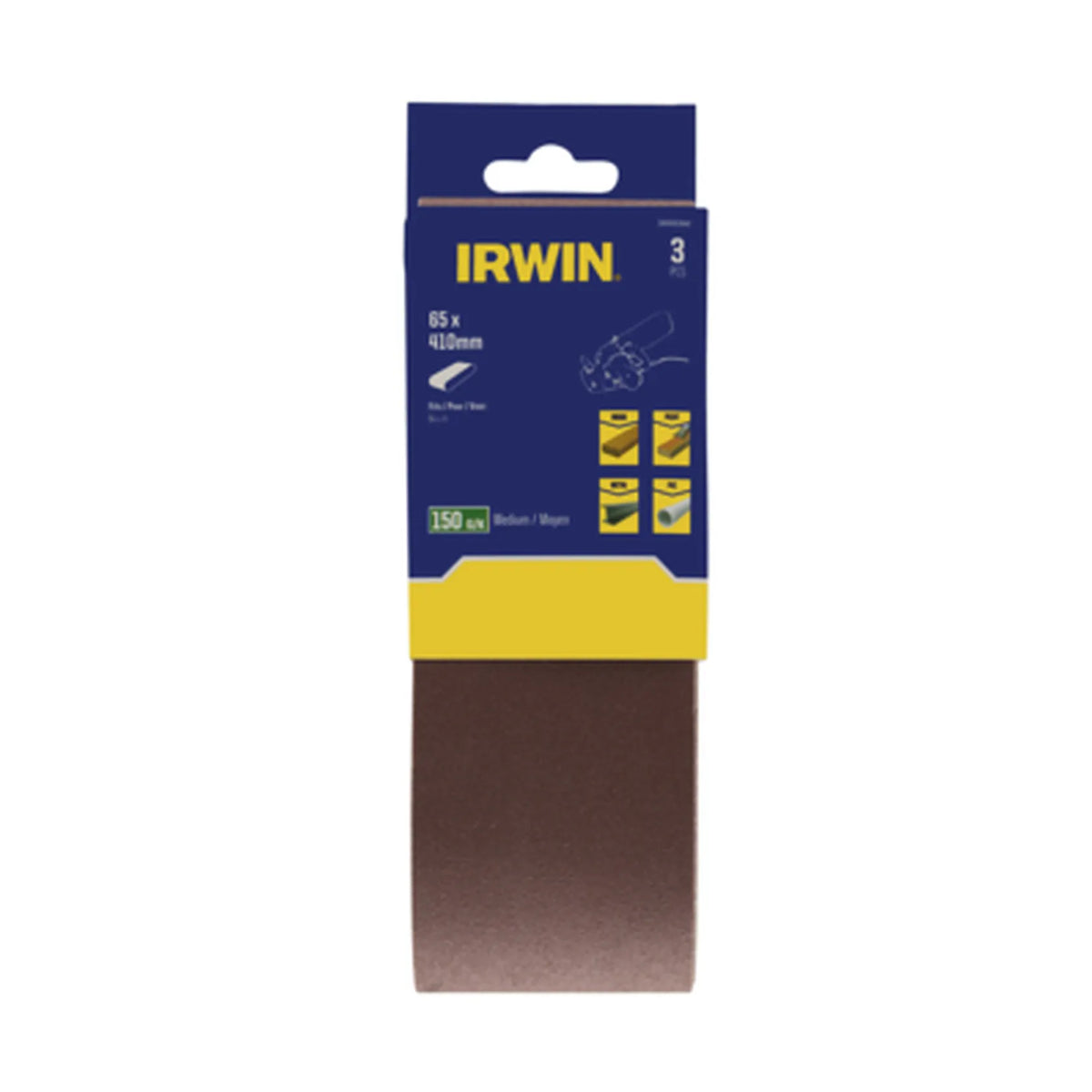 IRWIN Pasy eindloze 65mm x 410mm p150 /3 stuks