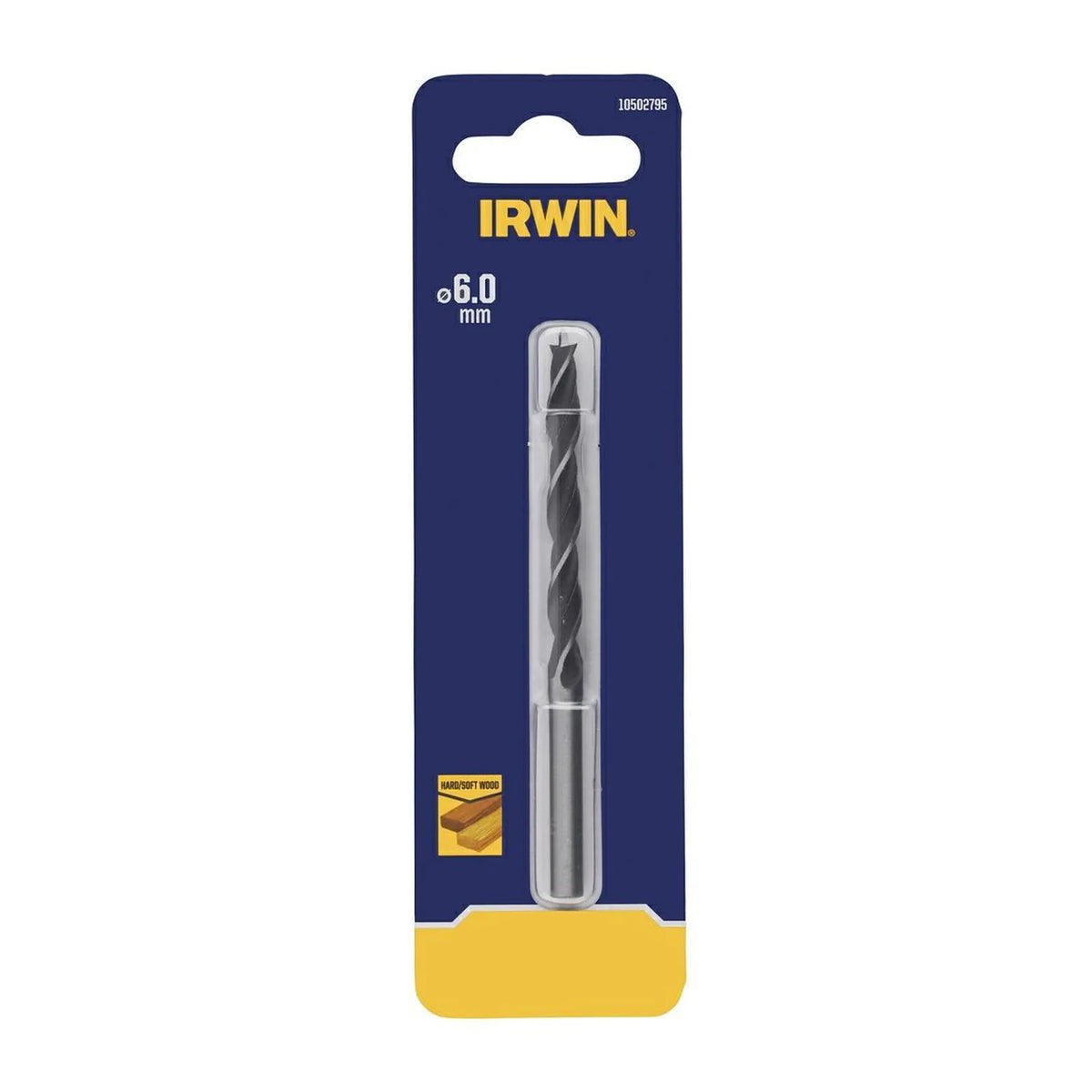 IRWIN Boor voor hout 6,0mm