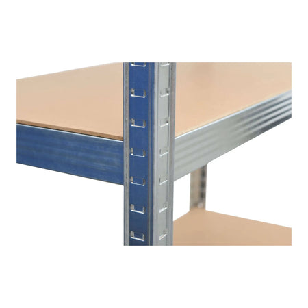 AWTools rek met 6 planken draagvermogen 300 kg 200x90x40 cm