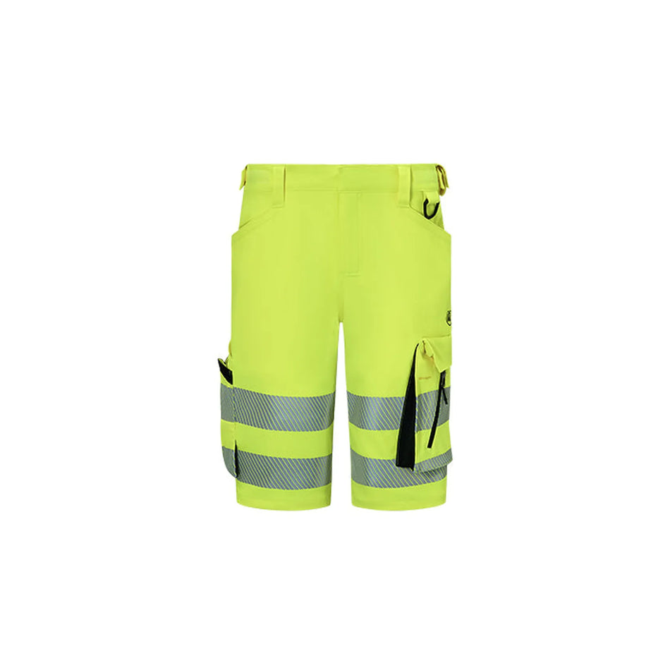 SCUHVSHORT Hi-Vis Werkbroek Safety Jogger YELLOW BLACK