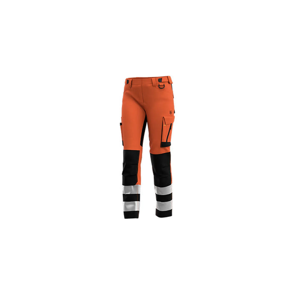 SCUHVTROW Hi-Vis werkbroeken Safety Jogger ORANGE BLACK