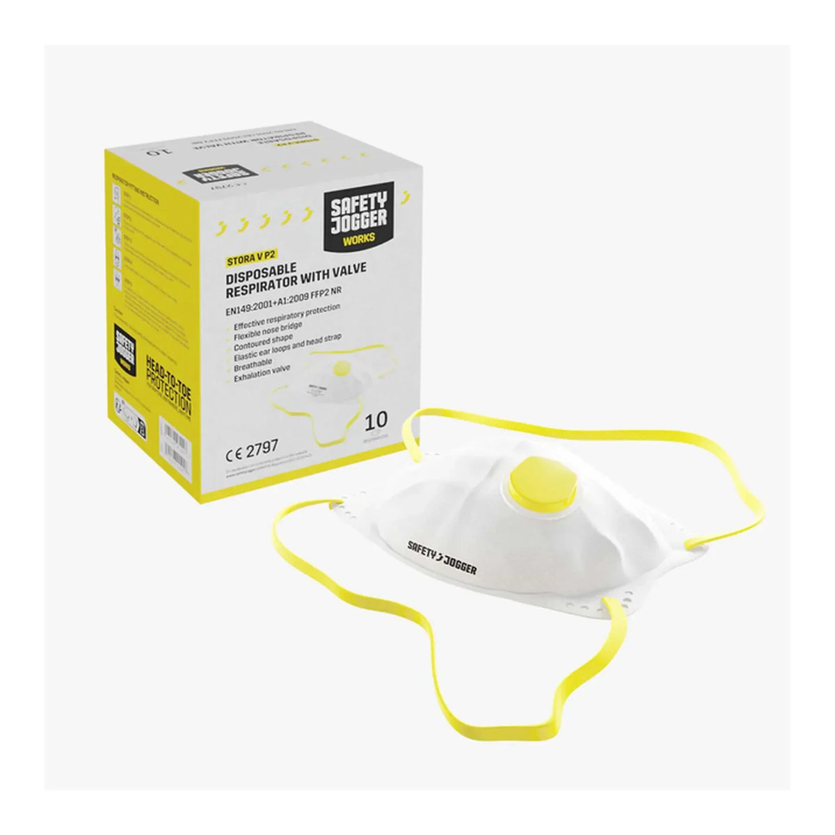 STORAV mondbescherming masker Safety Jogger