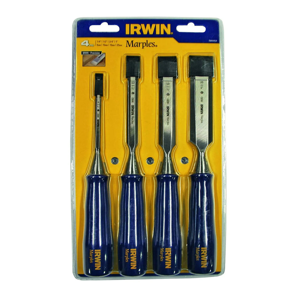 IRWIN Beitel voor hout blue-chip set4 stuks 6,13,19,25mm type m444