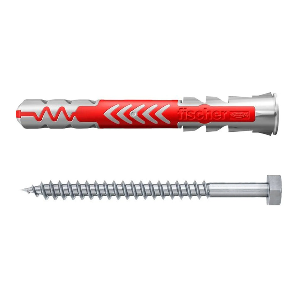 Fischer DuoPower 10x80 SS met zeskantschroef