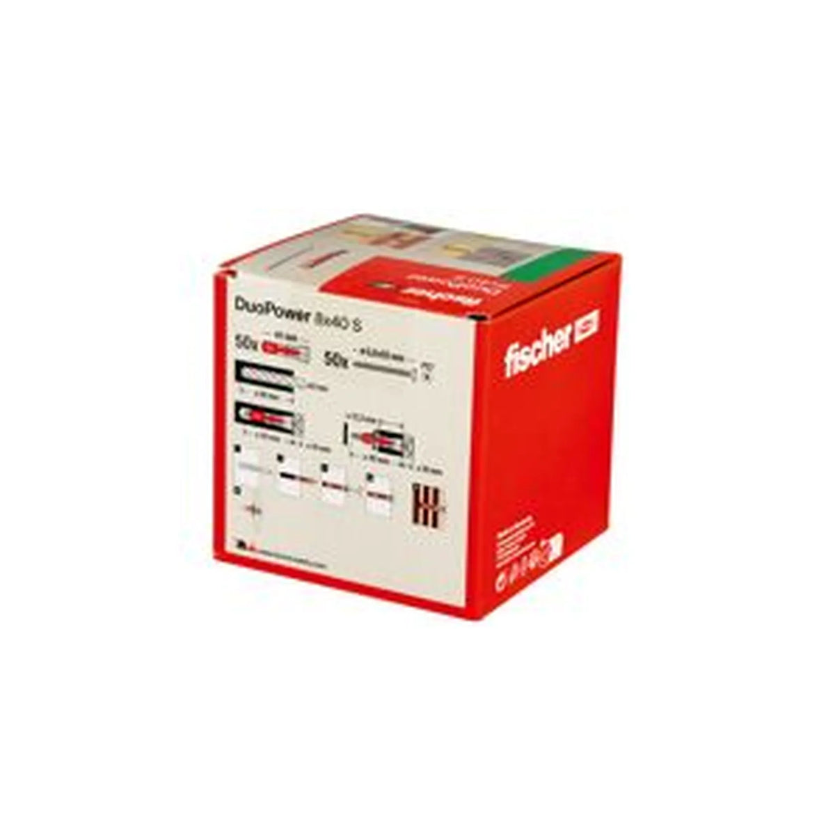 Fischer DuoPower 8x40 S met schroef